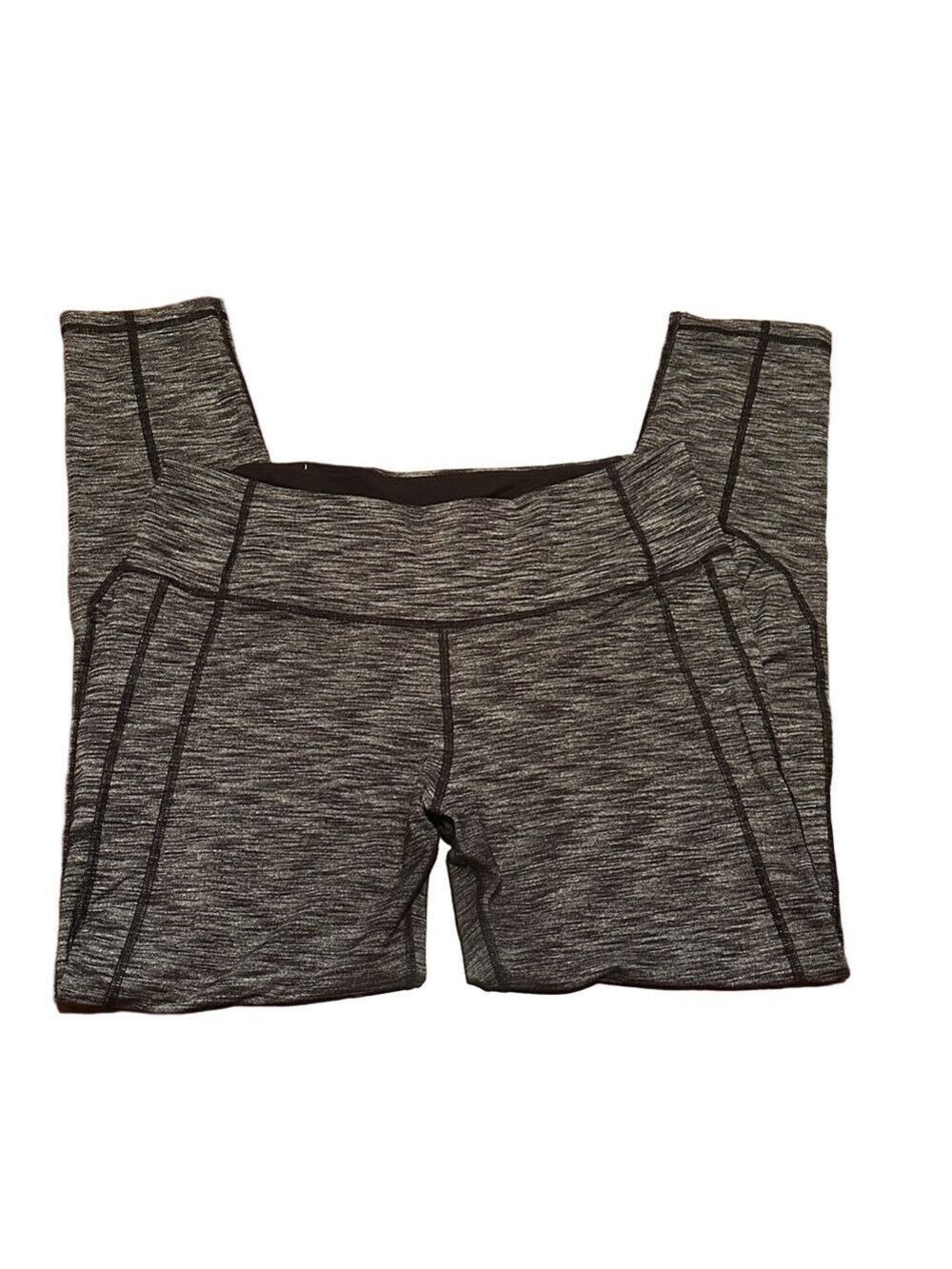 Victoria’s Secret Sport Gray and Black Athletic Leggings Size XL - Picture 2 of 6